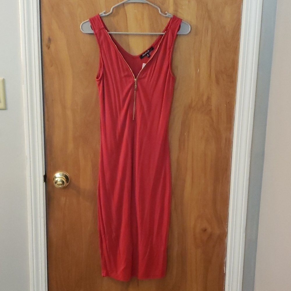 Red dress